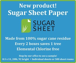 Post image for We sell sugar sheet paper!